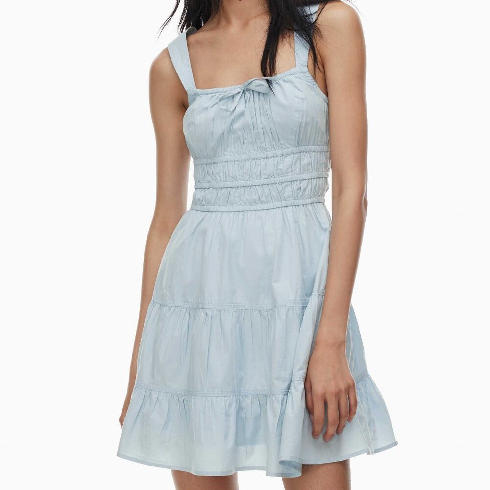 Artizia | Sunday Best | Martine Poplin Dress in Dew Blue — Sold Out in Stores